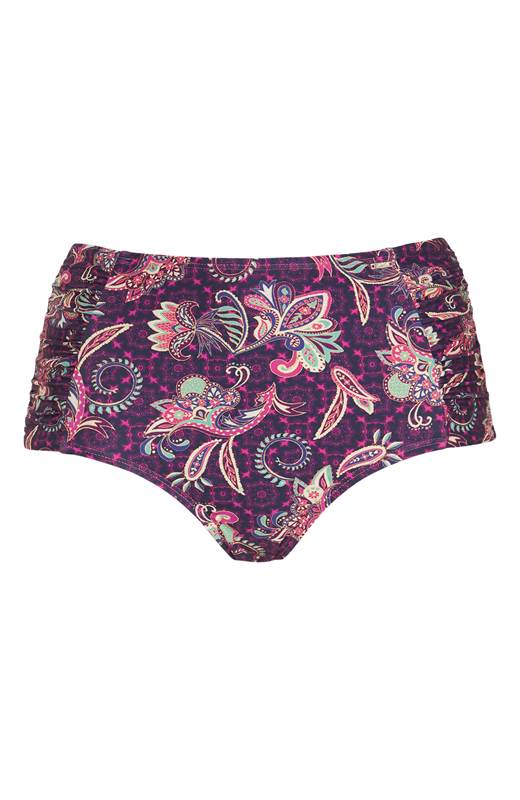 Cellbes Bikinitrosa Mönstrad Lila