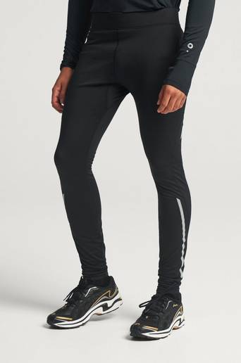 Studio Total Löpartights Winter Running Tights Svart