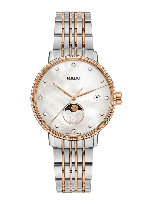 RADO Coupole Classic Moon Phase R22882923 - Damklocka