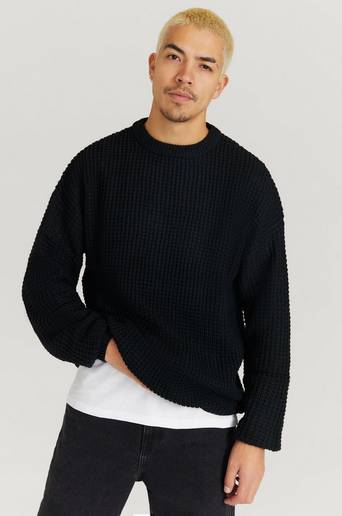 Studio Total Oversized Knit Svart