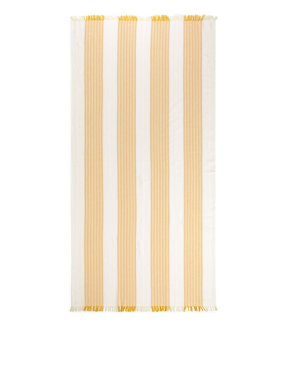 Cotton Beach Blanket - Yellow