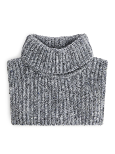 Neps Mock Roll-Neck - Grey