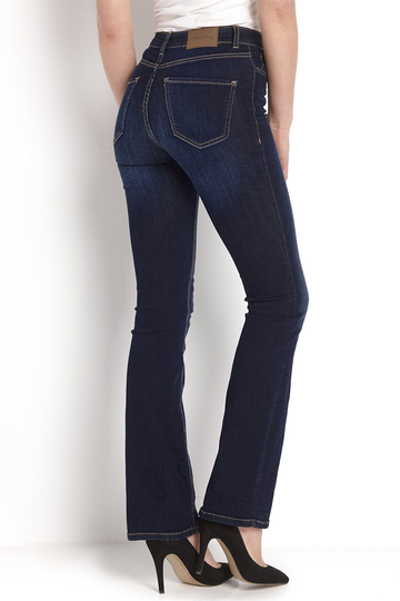 Bootcutjeans med hög midja Francis