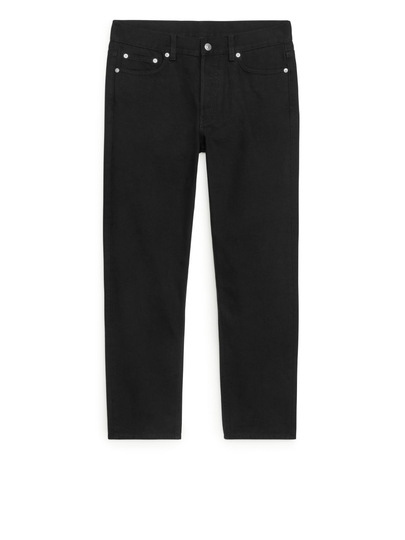 REGULAR Cropped Jeans - Black