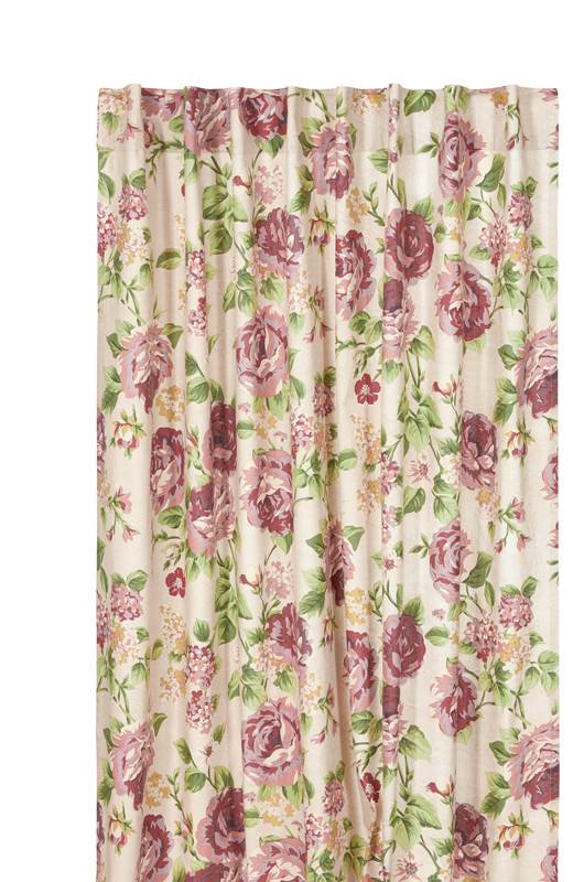 Cellbes Gardinlängd Astrid Rosor 2-Pack Beige