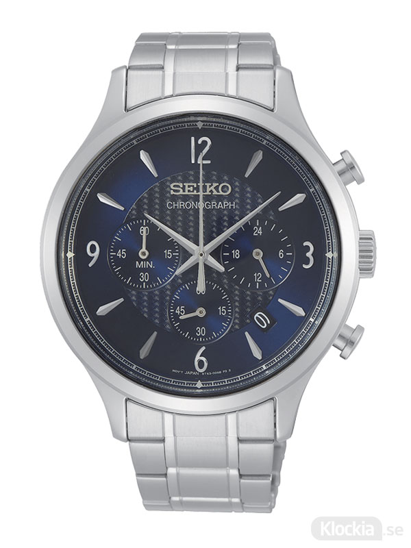 SEIKO Mens Chronograph 44mm SSB339P1