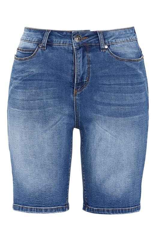 Cellbes Jeansshorts Blå denim