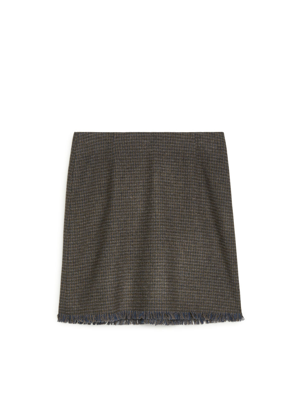 Tweed Skirt - Brown