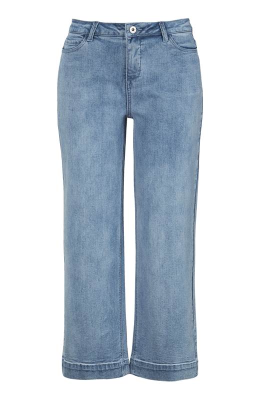 Cellbes Stretchiga jeans i ankelmodell Ljusblå Denim