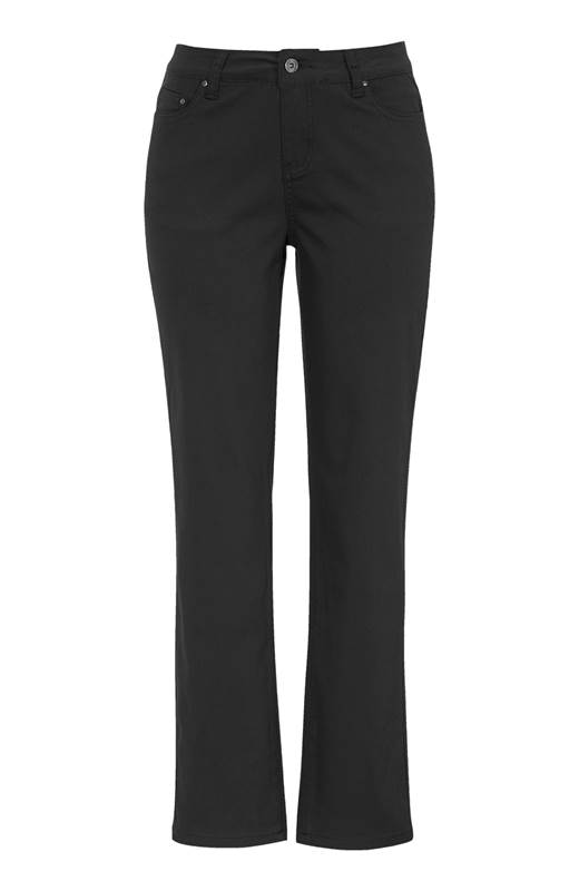 Cellbes Raka jeans i femficksmodell Svart