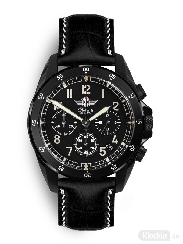 MALM Dalton 2 Black Chronograph 41 Black Classic MW-DAIIDLC39SWAF-LTD-BC - Herrklocka