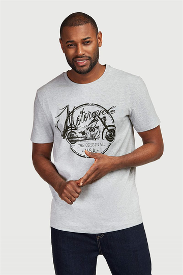 Bekväm t-shirt i trikå