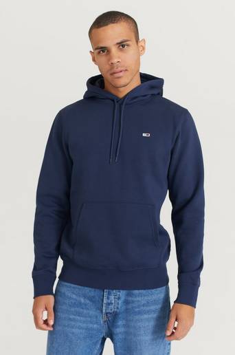 Tommy Hilfiger Hoodie TJM Regular Fleece Hoodie Blå