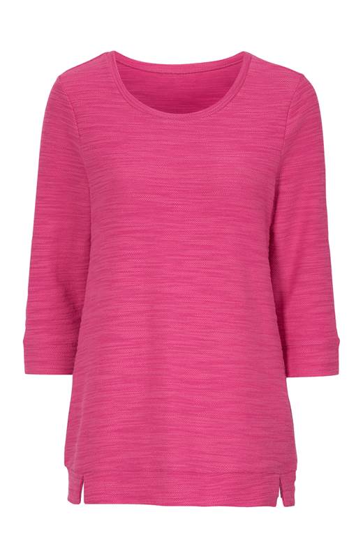 Cellbes Tröja med slubstruktur Rosa