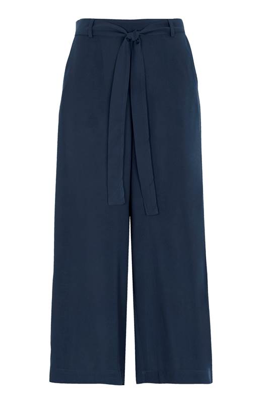 Cellbes Culottebyxa med vida ben Marin