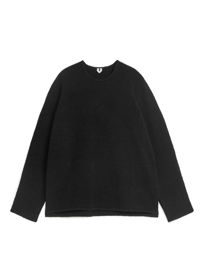 Bouclé Jumper - Blue
