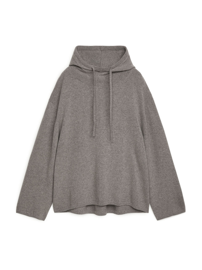 Cashmere Hoodie - Grey