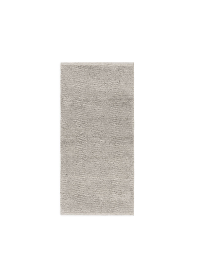 Wool Rug 70 x 150 cm - Grey