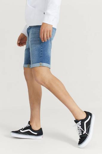 Studio Total Jeansshorts Slim Fit Shorts Blå