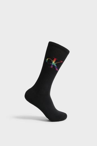 Calvin Klein Underwear Strumpor CKJ Men Sock 1P Pride Svart