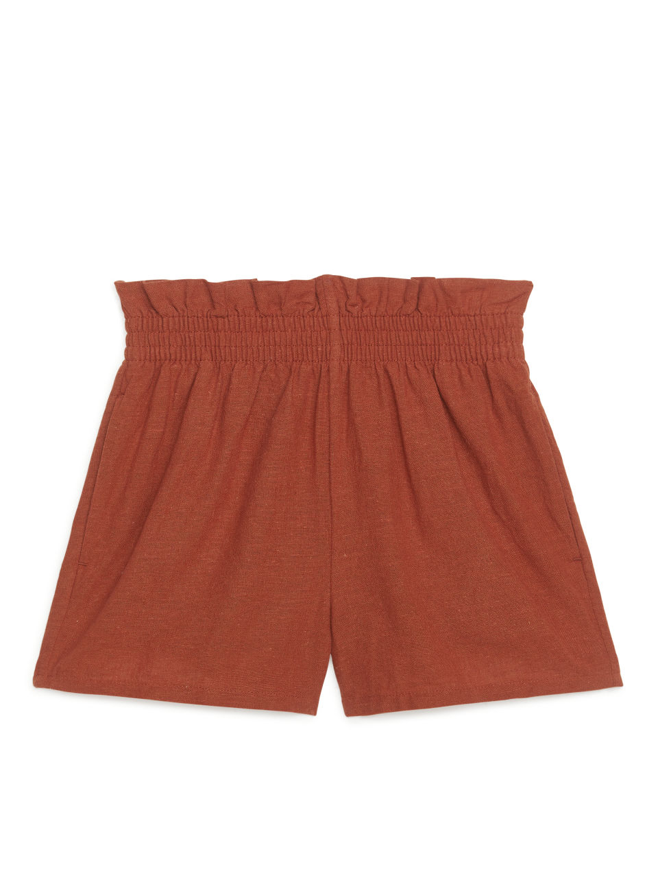Paperbag Shorts - Orange