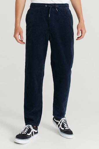 Studio Total Byxor Regular Cord Trousers Blå