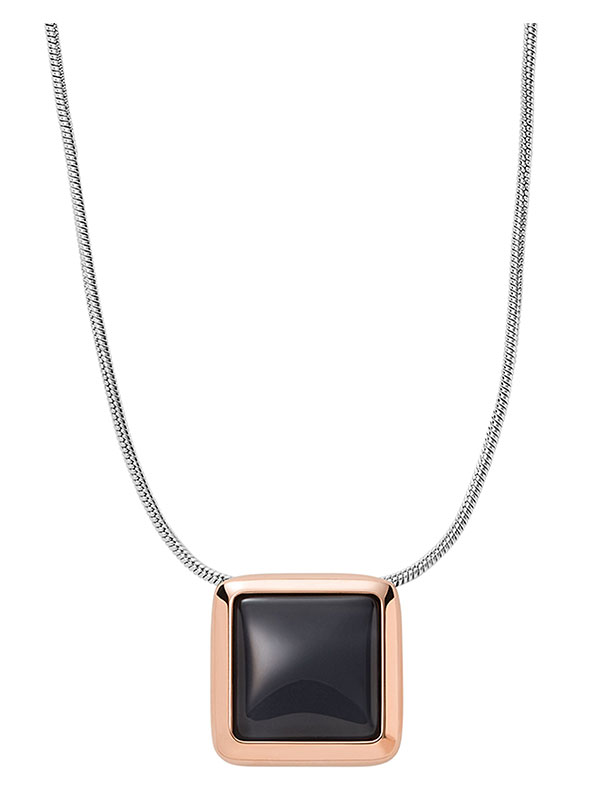 SKAGEN Halsband Sea Glass Rosé/Svart SKJ1390998
