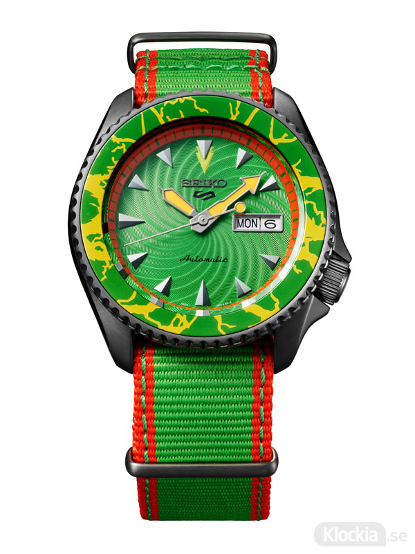 SEIKO 5 Sports 42.5mm Automatic Street Fighter V - BLANKA SRPF23K1