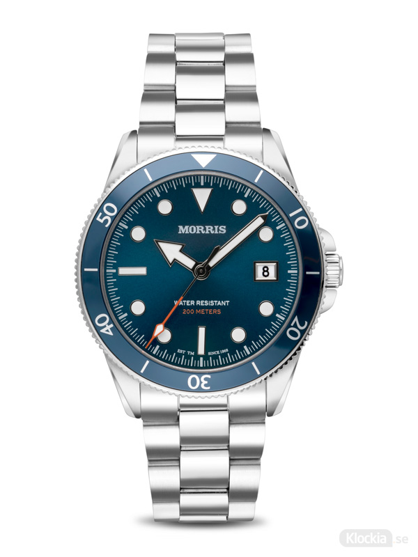 Herrklocka MORRIS St.Ives Diver Blue M1441