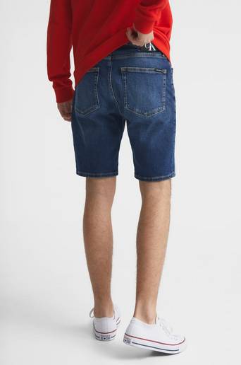 Calvin Klein Shorts Regular Short Ess Blue Blå