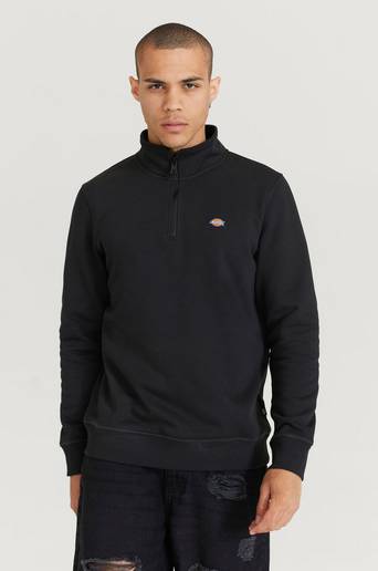 Dickies Tröja Oakport Quarter Zip Svart