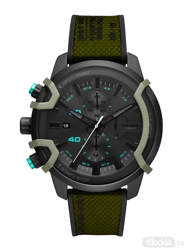 DIESEL Griffed Chronograph DZ4563 - Herrklocka