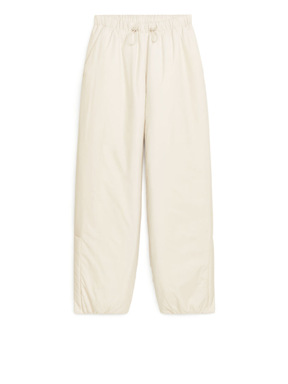 Padded Outdoor Trousers - Beige