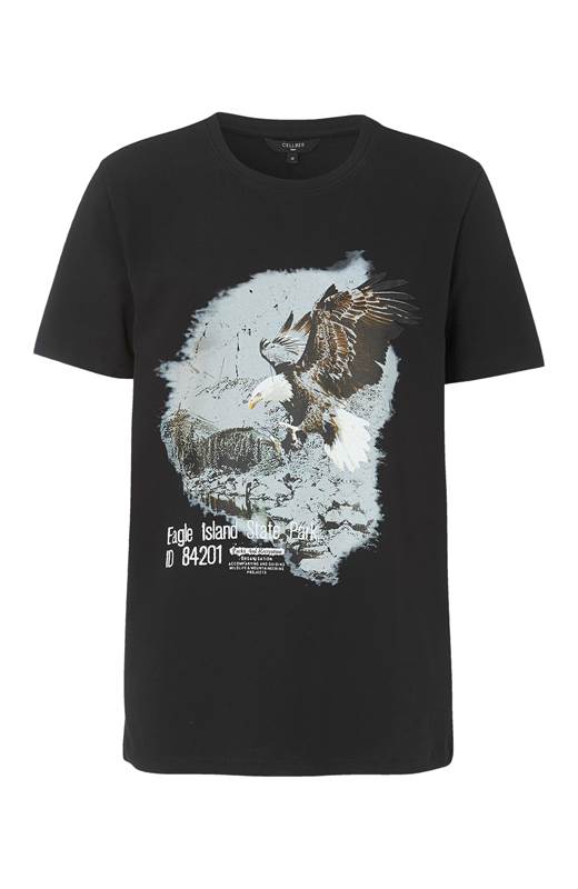 Cellbes Bekväm t-shirt i trikå Svart