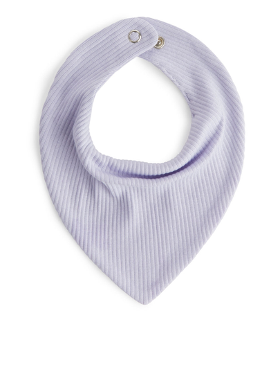 Cotton Lyocell Bib - Purple