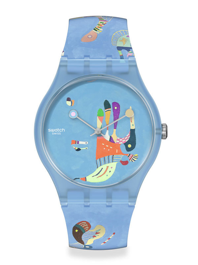 SWATCH Blue Sky, By Vassily Kandinsky 41mm