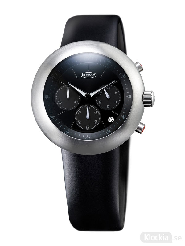 IKEPOD Chronopod Black Ppk 007 C007-SI-LB Herrklocka