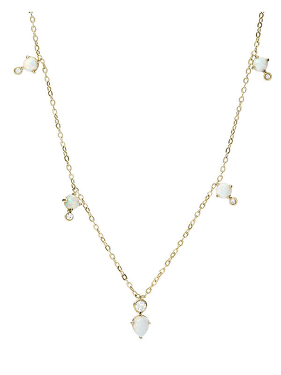 FOSSIL Halsband Val – Guld JF03880710