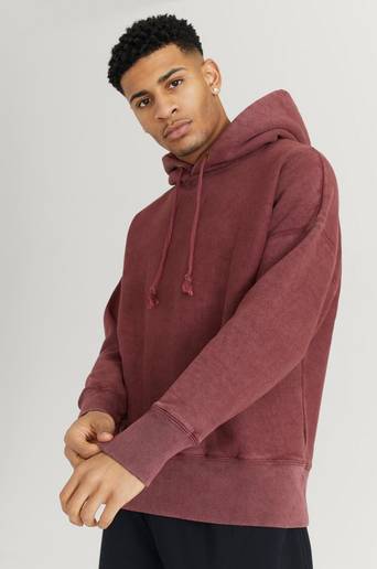 Champion Reverse Weave Hoodie Hooded Sweatshirt Brun