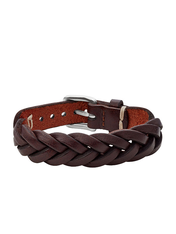 FOSSIL Armband Vintage Casual - Brun JF03851040