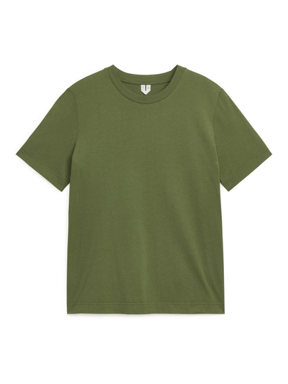 Crew-Neck T-shirt - Green