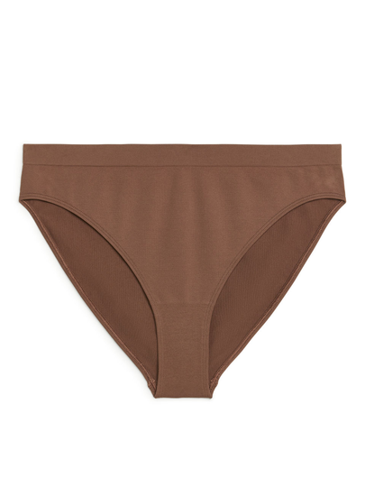 Seamless Briefs - Beige