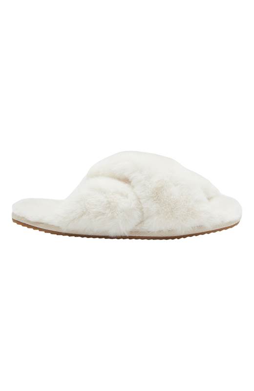 Duffy Trendig toffla från Duffy Offwhite