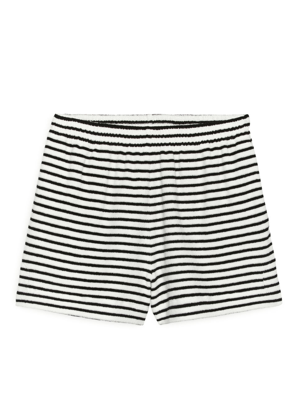 Towelling Shorts - Black