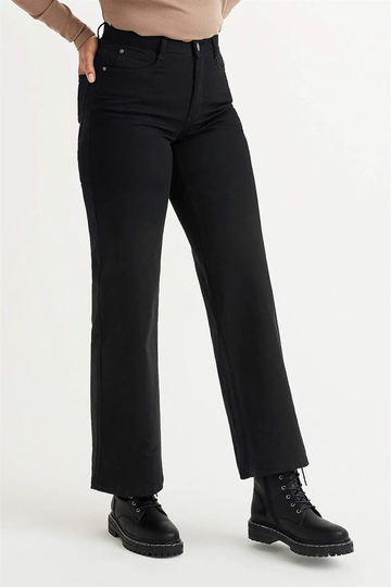 Jeans med vidd