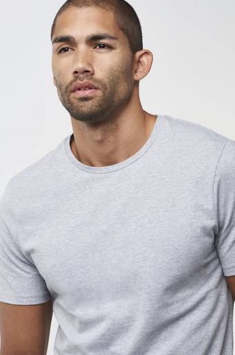 Bread & Boxers T-shirt Crew Neck Tee Grå