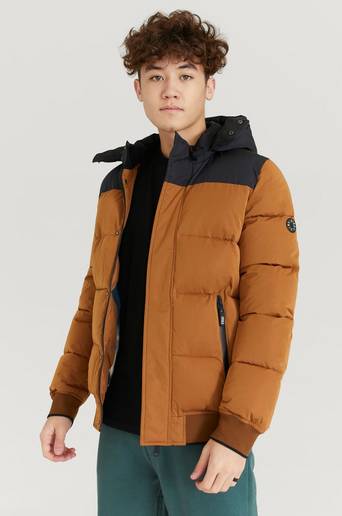 Scotch & Soda Pufferjacka Puffer Jacket Brun