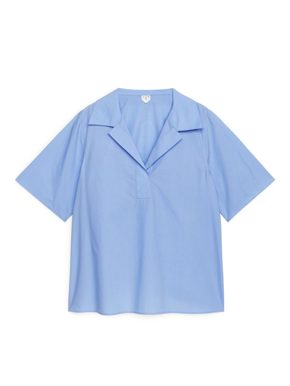 Pop-Over Poplin Shirt - Blue