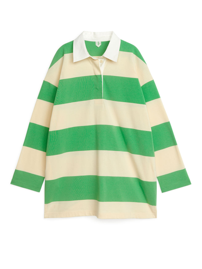 Oversized Rugby Dress - Orange