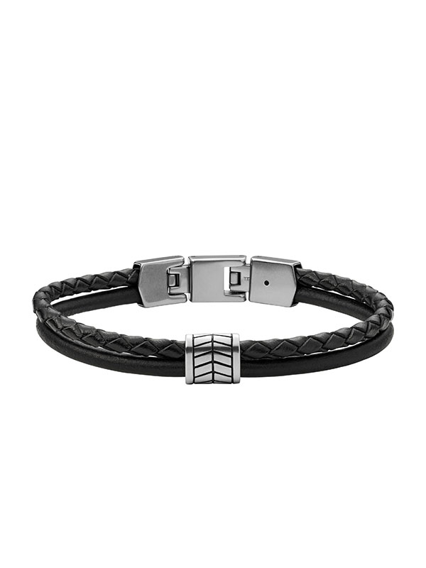 FOSSIL Armband Vintage Casual - Svart JF03848040